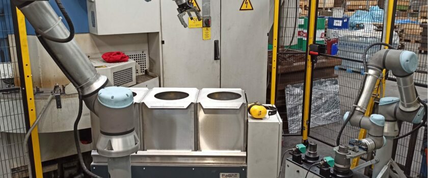 Czyszczarka_1 Zrobotyzowane gniazdo czyszczące