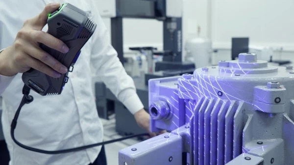 Skanowanie 3D części i obiektów technicznych