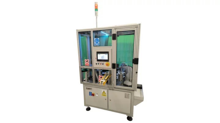 MASZYNA DO SPŁONKOWANIA ŁUSEK cal. 23mm